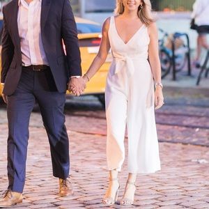 Amanda Uprichard White Romper - Small